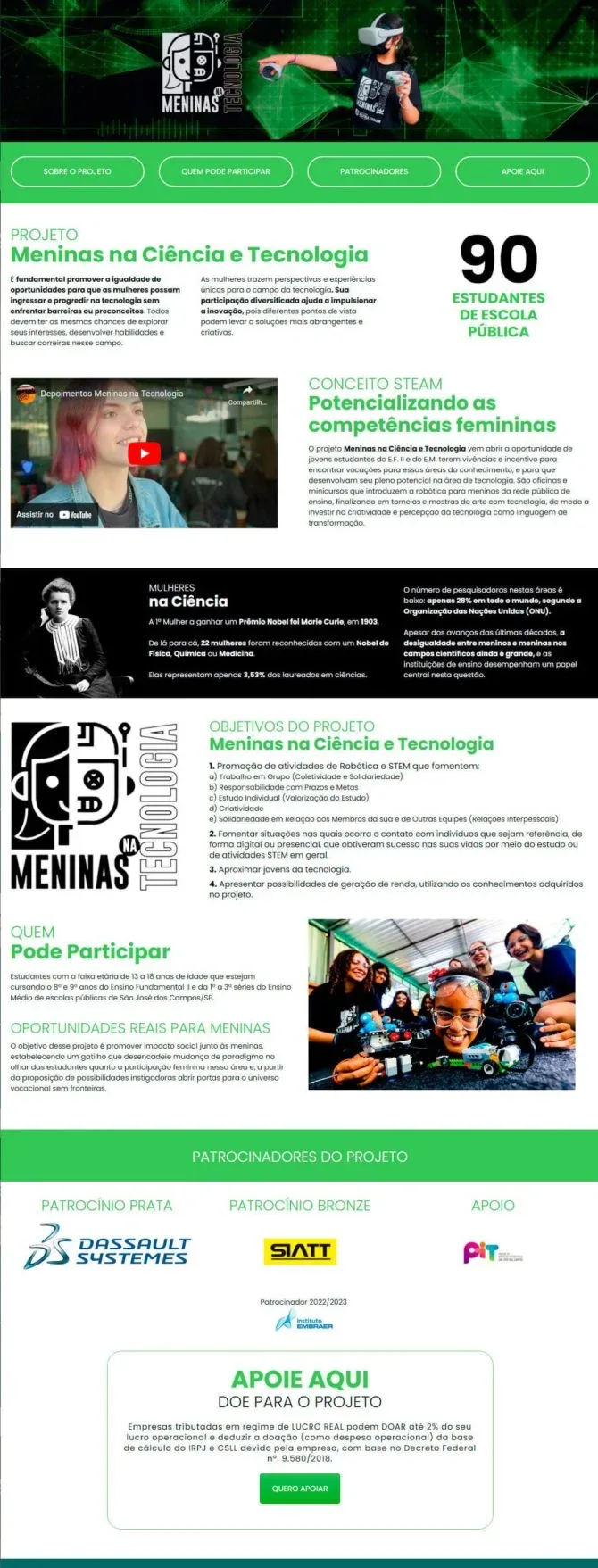 Meninas na Ciência